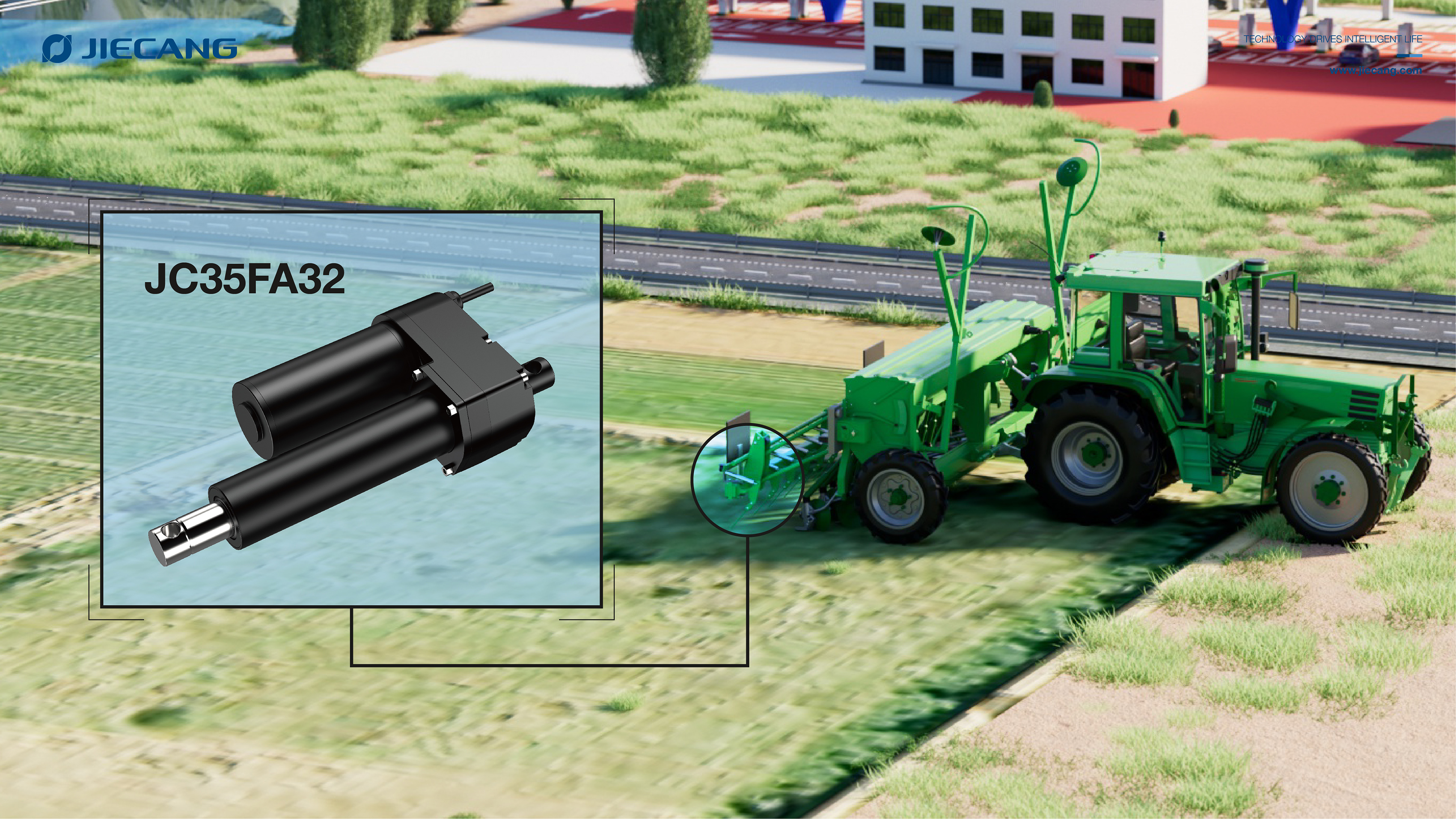 linear actuator applications in agriculture
