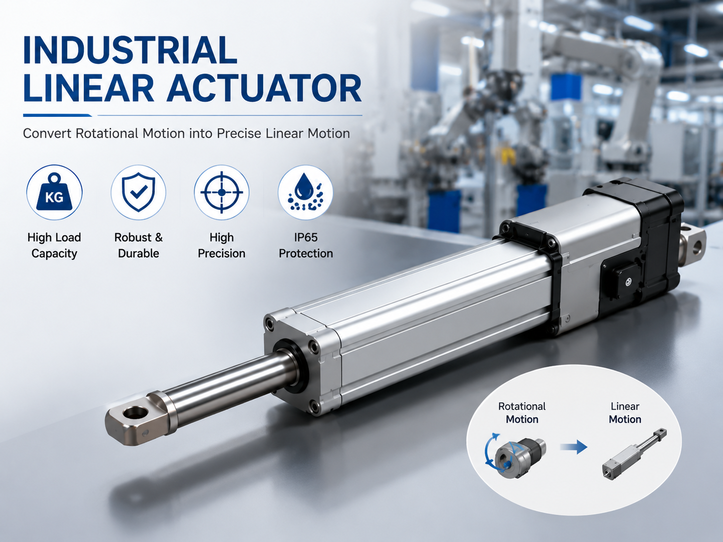 Industrial linear actuator Industrial linear actuator