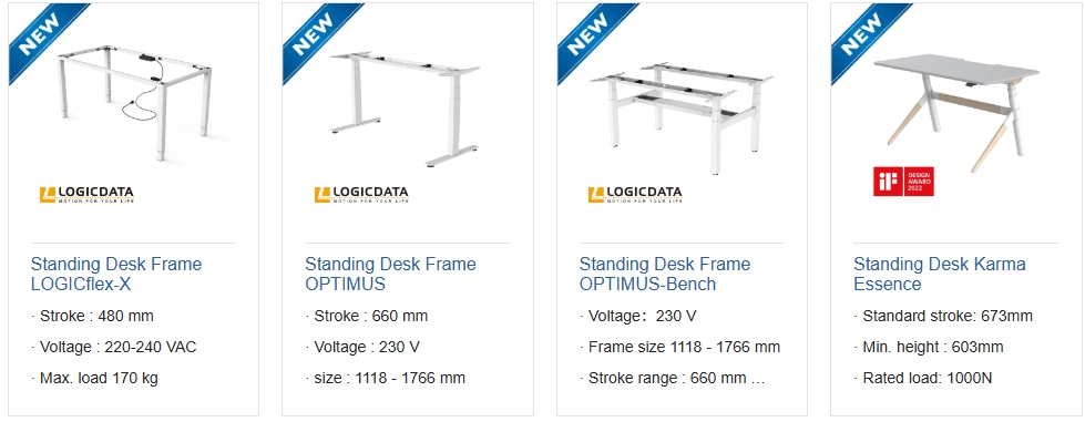 6 Main Stand Up Desk Frame Models in 2025