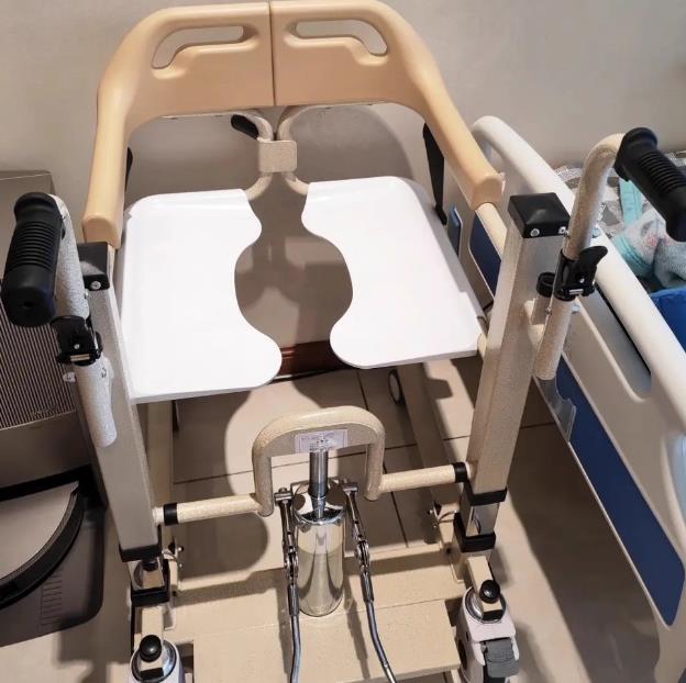 Portable Patient Lift Systems assisting mobility-impaired patient at home