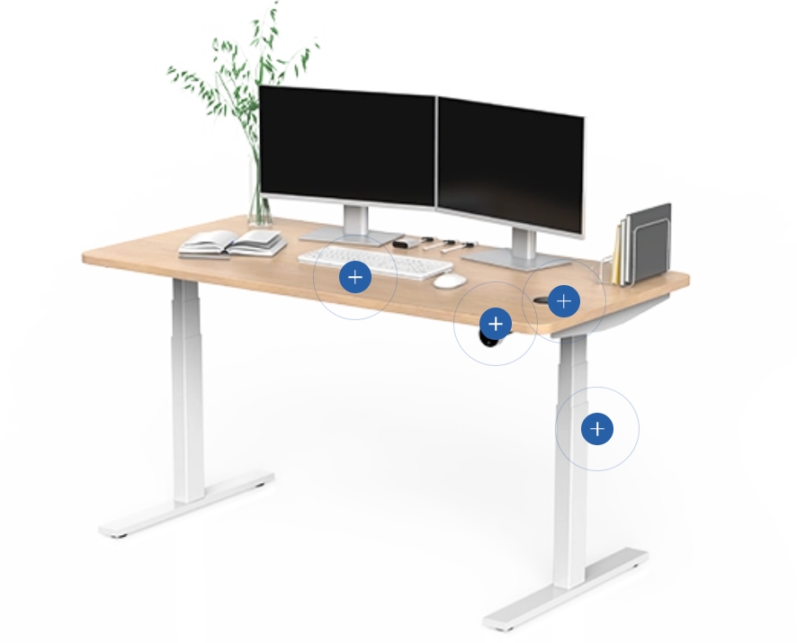 Single Standing Desks