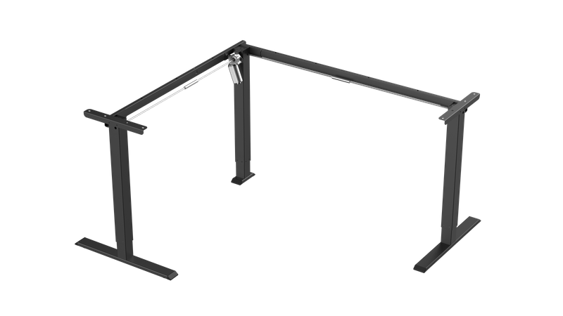 JC35TT-R132R 3-leg Single Motor Desk