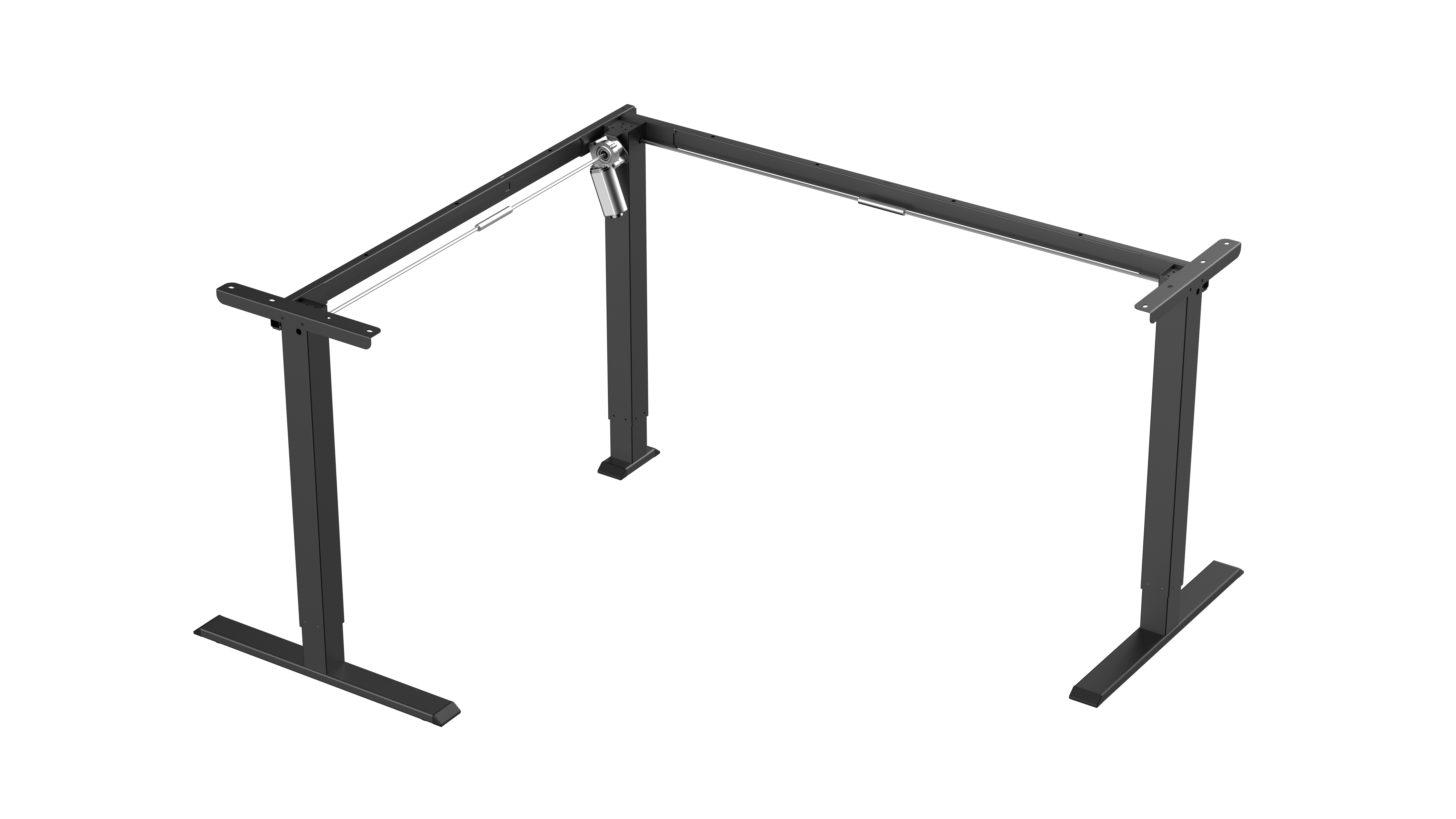 JC35TT-R132R 3-leg Single Motor Desk