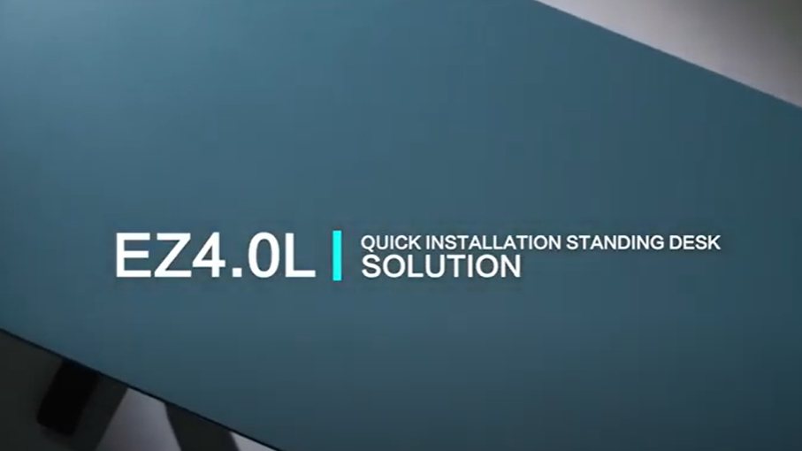 Jiecang Standing Desk | EZ4.0 L Quick Installation Standing Desk Solution
