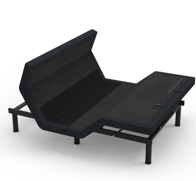 The picture of JIECANG's full-size electrically adjustable bed frame .