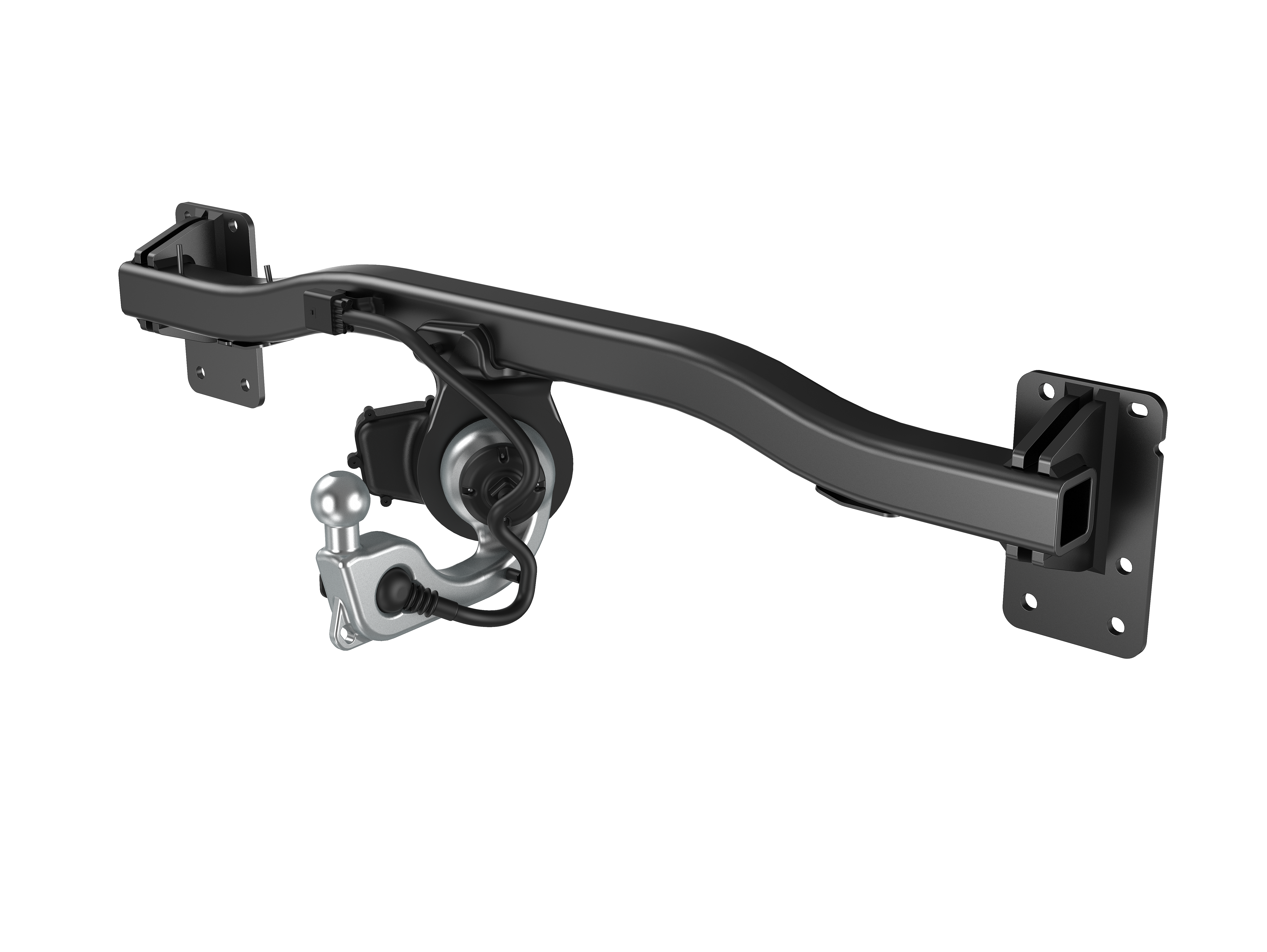  E towbar, fully electric retractable.