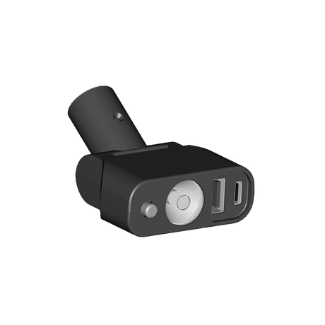 Dual interface multifunctional light tube